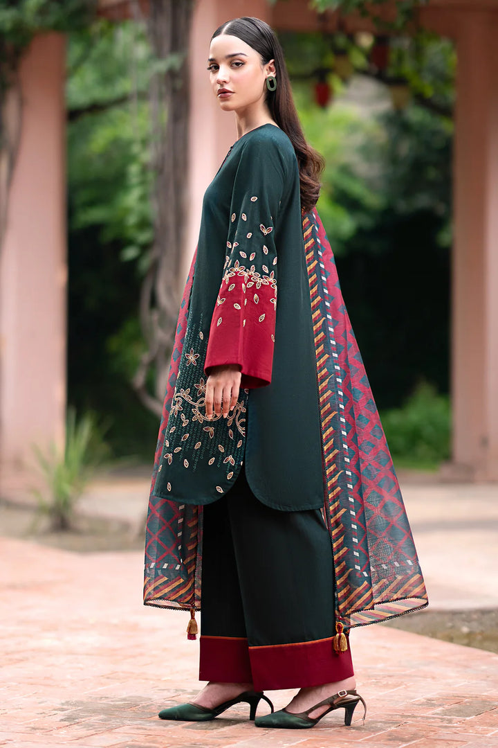 Jazmin | EMBROIDERED KHADDAR | UW-0071 - House of Ayeza