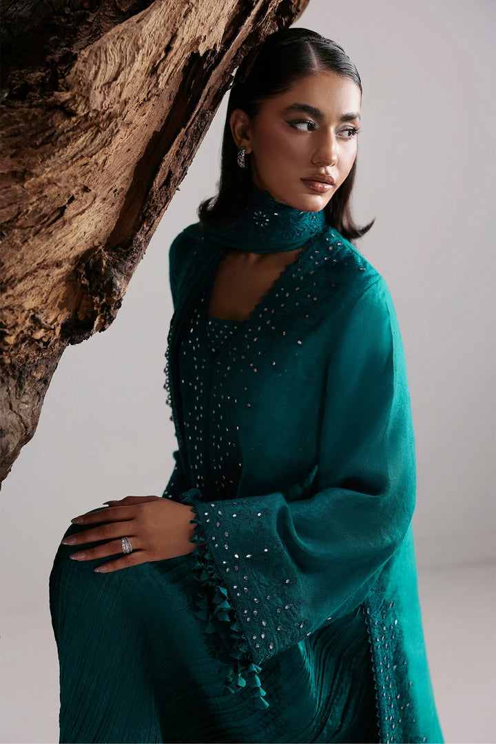Afrozeh | Slate Luxury Pret | Valentena - House of Ayeza