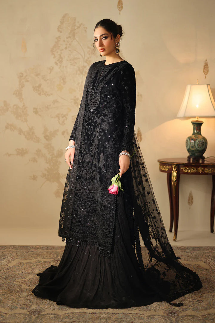 Baroque | Stitched | EMBROIDERED VELVET UF-4320 - House of Ayeza