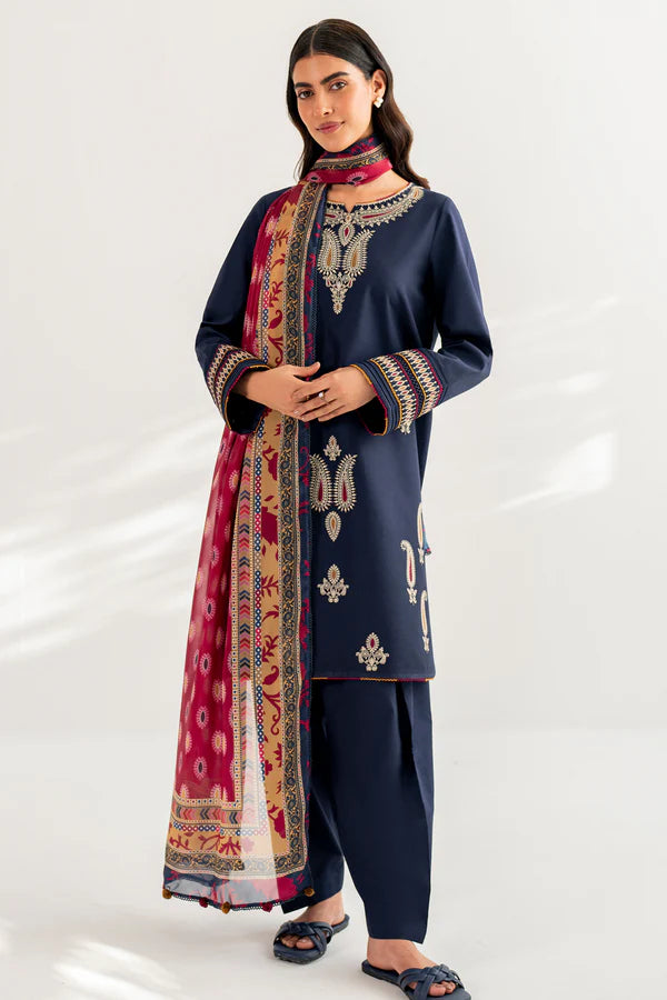 Jazmin | Embroidered Lawn | USE - 9100