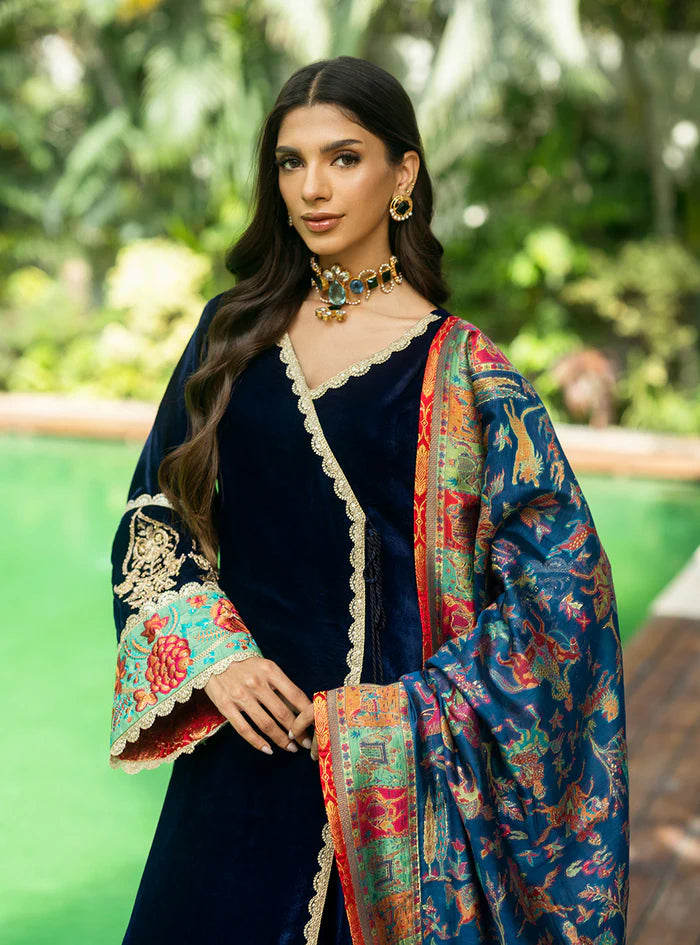 Zainab Chottani | Makhmal Luxe Pret | Farrin - House of Ayeza