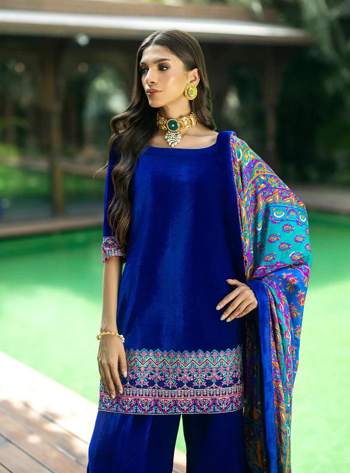 Zainab Chottani | Makhmal Luxe Pret | Marjan - House of Ayeza