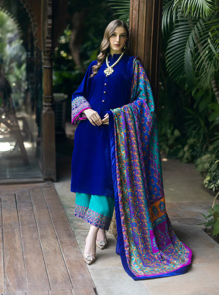 Zainab Chottani | Makhmal Luxe Pret | Shafaq - House of Ayeza