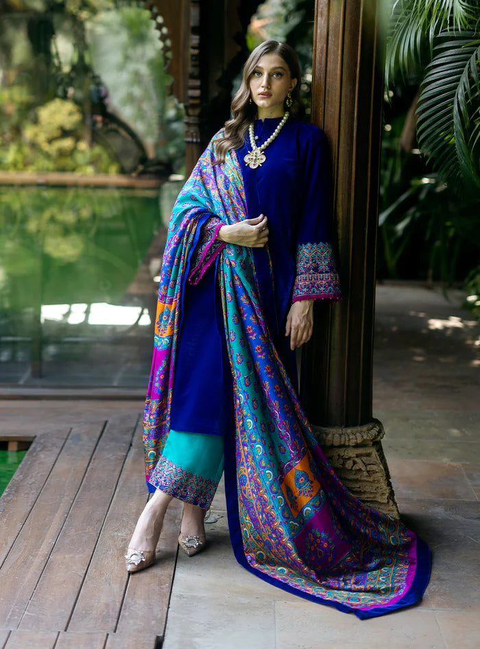 Zainab Chottani | Makhmal Luxe Pret | Shafaq - House of Ayeza