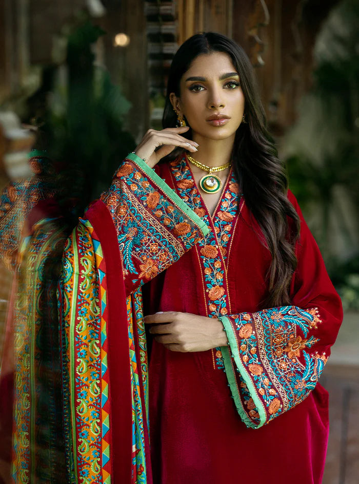 Zainab Chottani | Makhmal Luxe Pret | Shehla - House of Ayeza