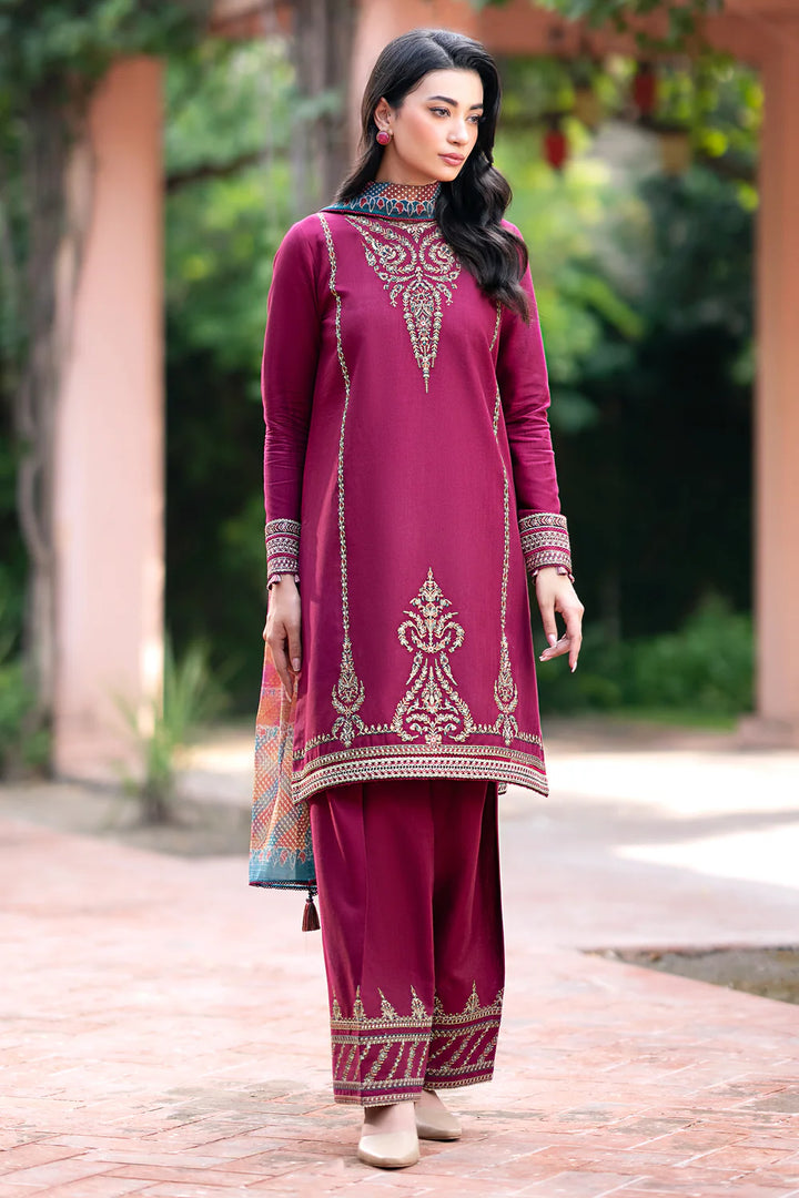 Jazmin | EMBROIDERED KHADDAR | UW-0072 - House of Ayeza