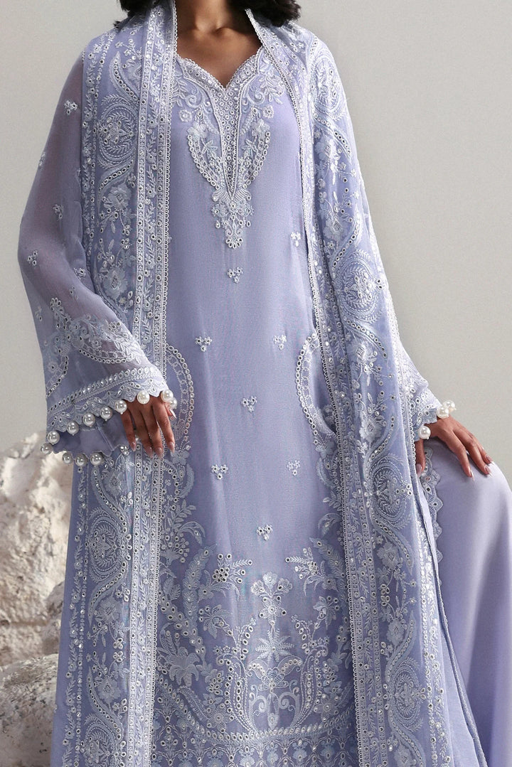 Afrozeh | Slate Luxury Pret | Vaelis - House of Ayeza