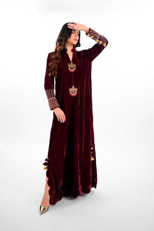 Ayesha Somaya | Velvet | Plum Rouge