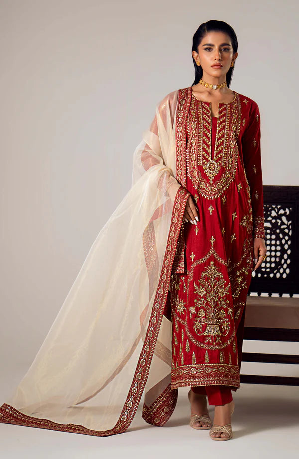 Maryum N Maria | Chiffon New Arrivals | MIRA - MS40017 - House of Ayeza