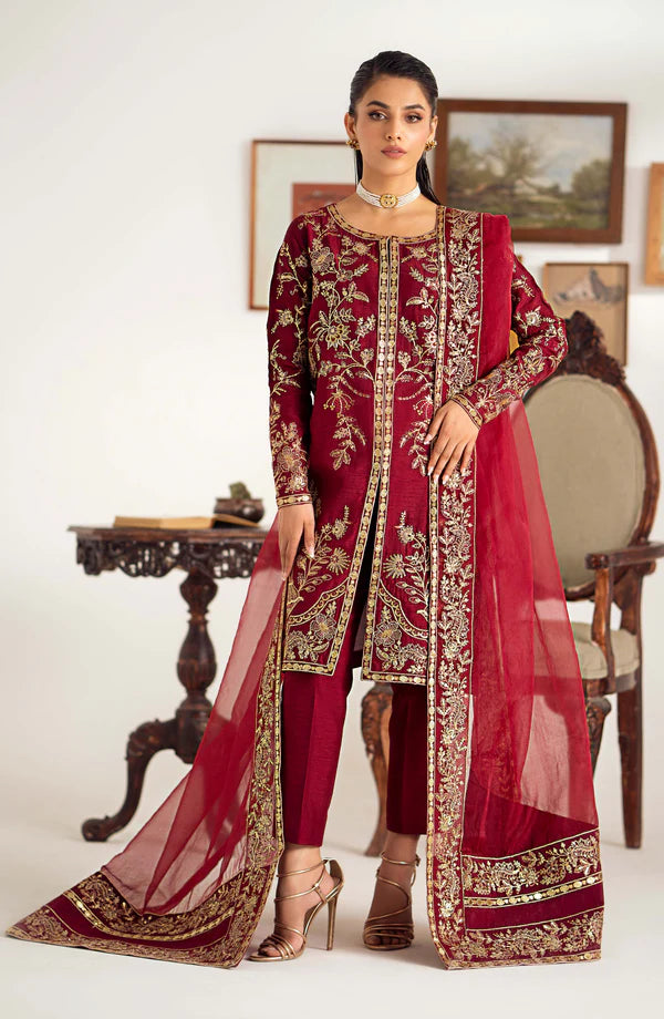 Maryum N Maria | Chiffon New Arrivals | ROSELA - MS40023 - House of Ayeza