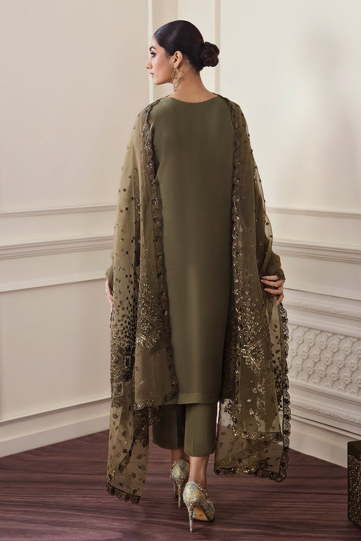 Baroque | Formals | EMBROIDERED CHIFFON UF-295 - House of Ayeza