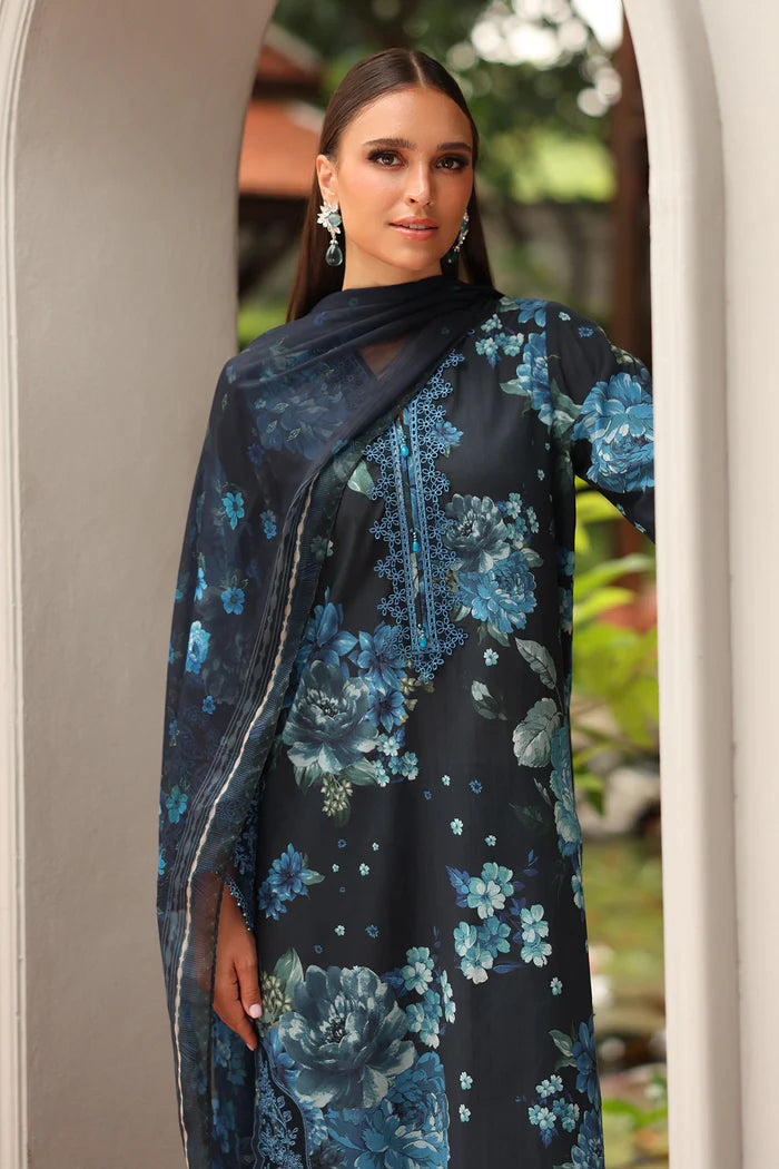 Baroque | Stitched 25 | DIGITAL PRINTED LAWN UF-4252 - House of Ayeza