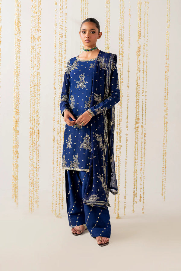 Iznik | Luxe Rawsilk | IRS-21 Embroidered Rawsilk - House of Ayeza