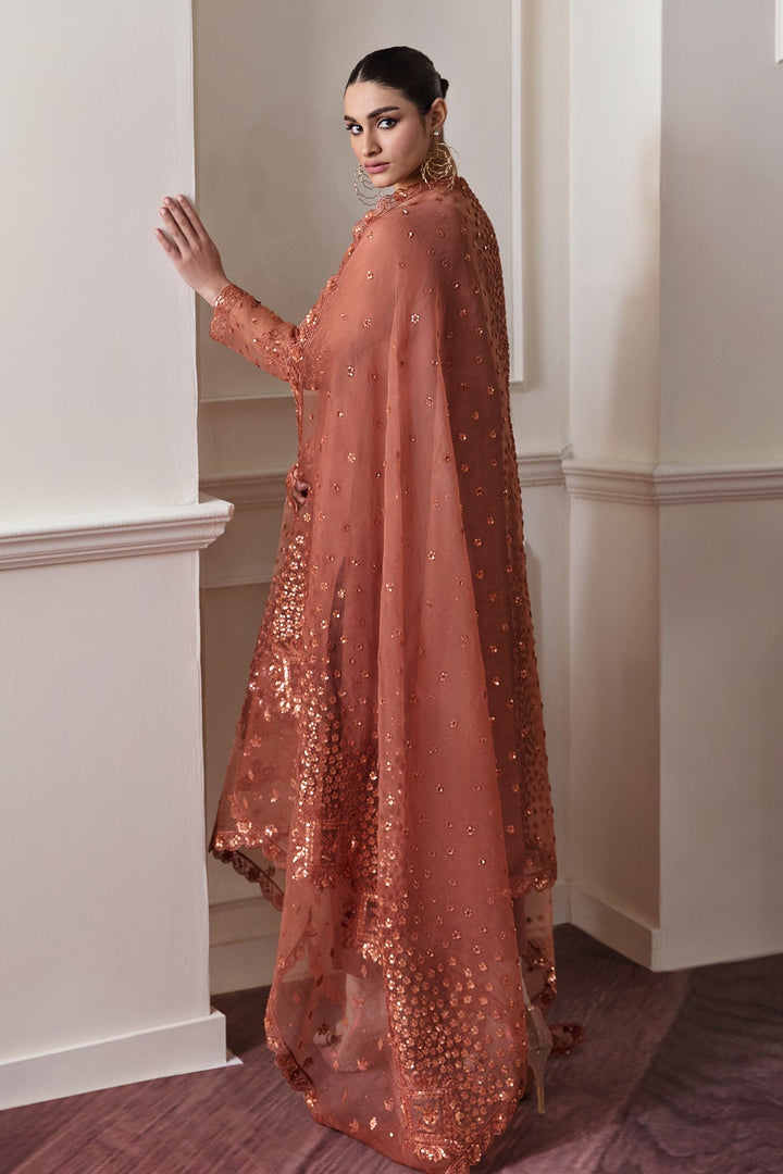 Baroque | Formals | EMBROIDERED CHIFFON UF-296 - House of Ayeza