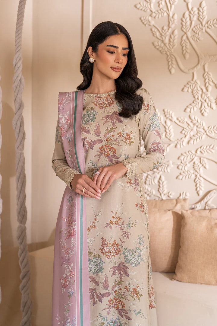 Iznik | Exclusive Winter | UE-342 Printed Viscose - House of Ayeza