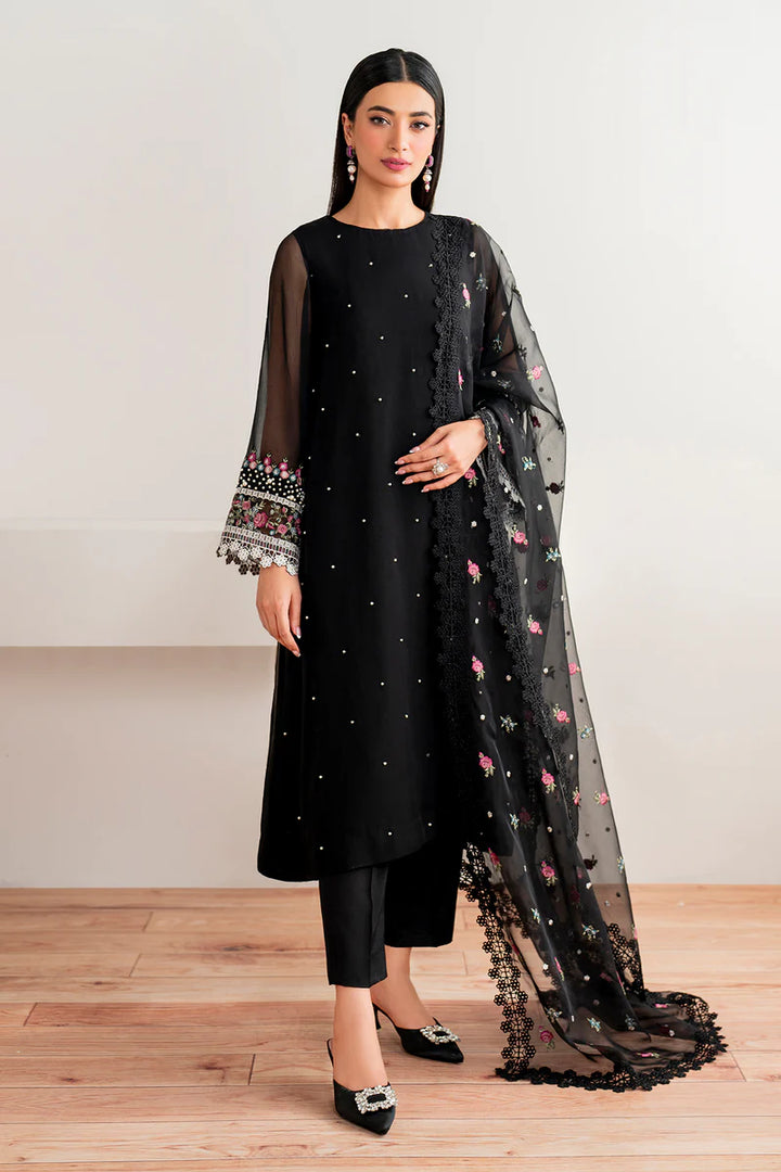 Baroque | EMBROIDERED CHIFFON SF-682 - House of Ayeza