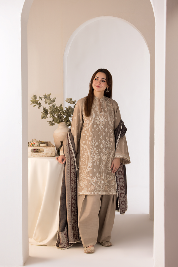 Sobia Nazir | Winter Shawl '24 | Design 4A - House of Ayeza