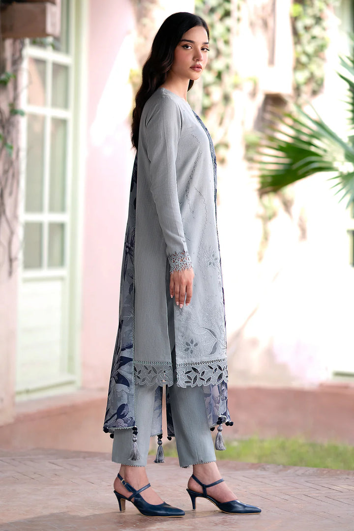 Jazmin | EMBROIDERED KHADDAR | UW-0065 - House of Ayeza