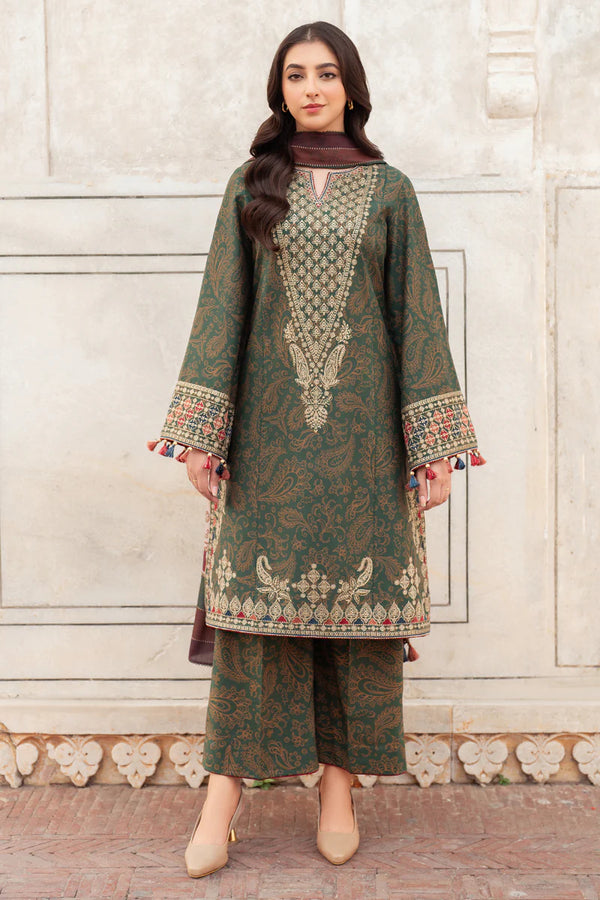 Jazmin | Delia Fall Winter 24 | EMBROIDERED PREMIUM VISCOSE DW'24 D4 - House of Ayeza