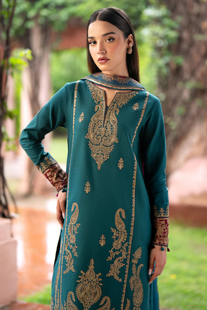 Jazmin | EMBROIDERED KHADDAR | UW-0070 - House of Ayeza