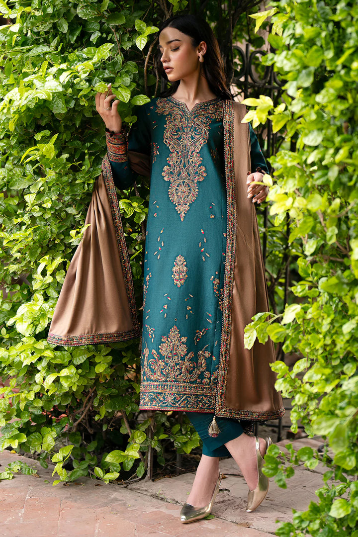 Jazmin | EMBROIDERED KHADDAR | UW-0060 - House of Ayeza