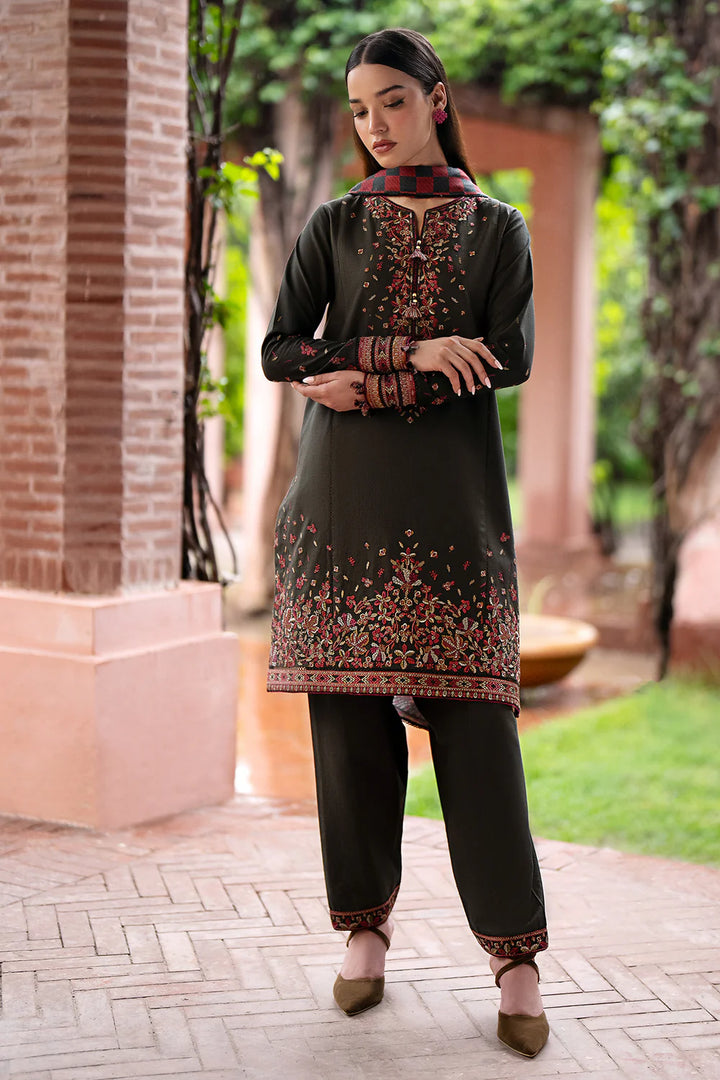 Jazmin | EMBROIDERED KHADDAR | UW-0058 - House of Ayeza