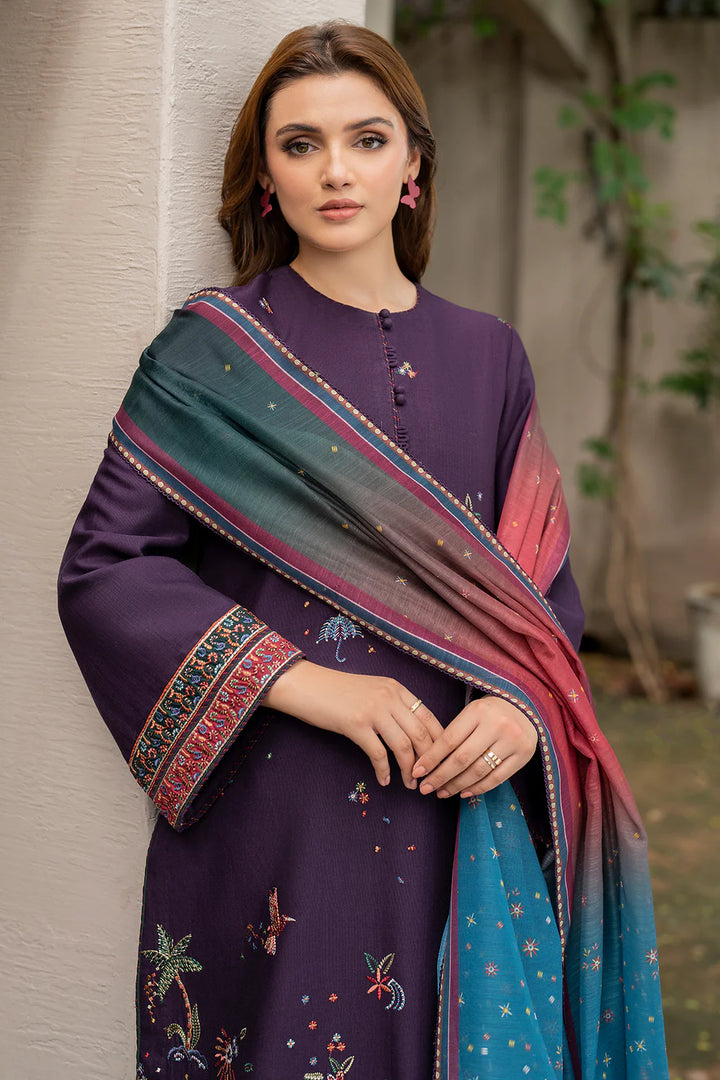 Jazmin | EMBROIDERED KHADDAR | UW-0050 - House of Ayeza