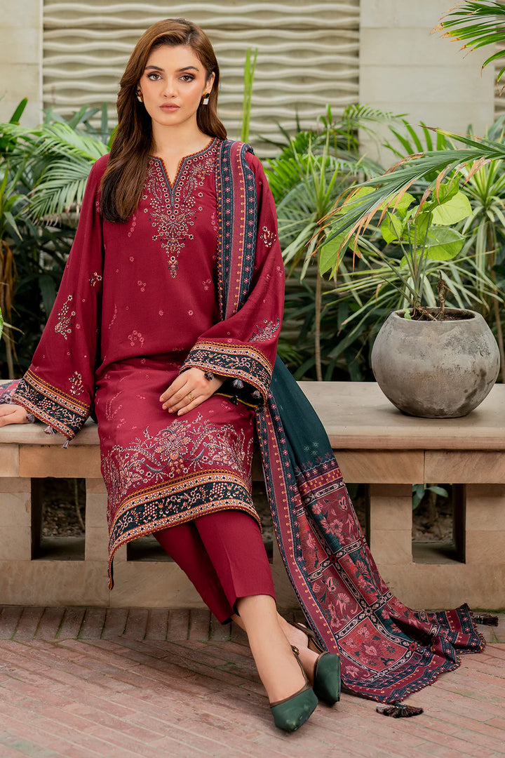 Jazmin | EMBROIDERED VISCOSE | UW-0048 - House of Ayeza