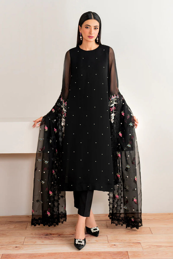 Baroque | EMBROIDERED CHIFFON SF-682 - House of Ayeza