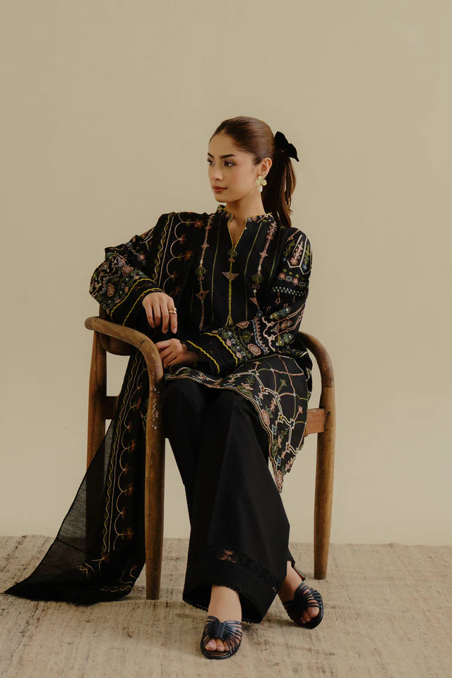 Zara Shahjahan | Coco Lawn Edit II | Iris-2A - House of Ayeza