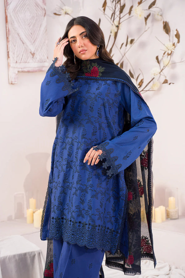 Iznik | UE-197 Embroidered Lawn