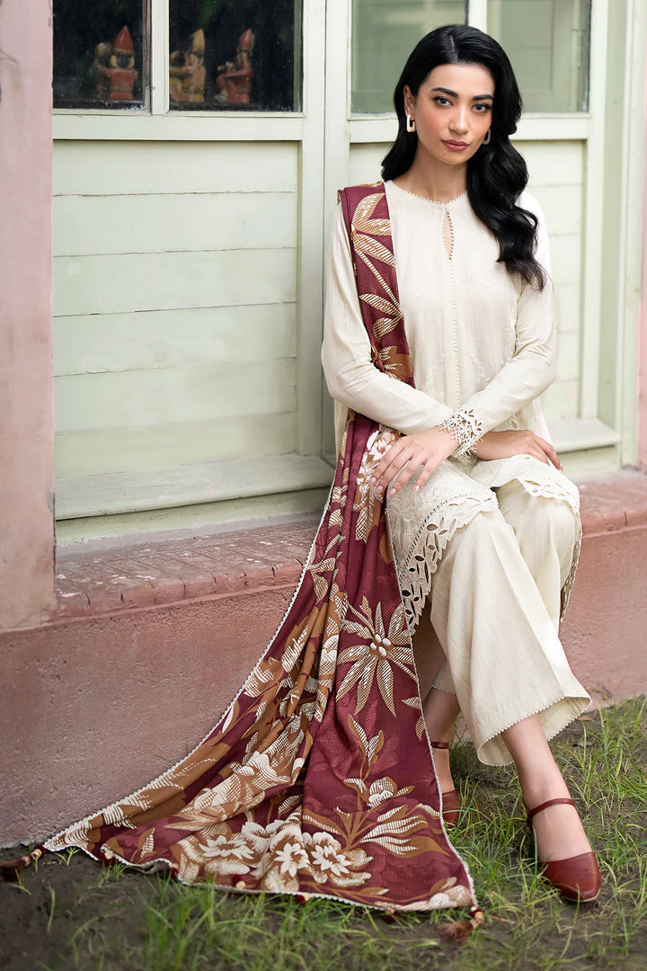 Jazmin | EMBROIDERED KHADDAR | UW-0064 - House of Ayeza