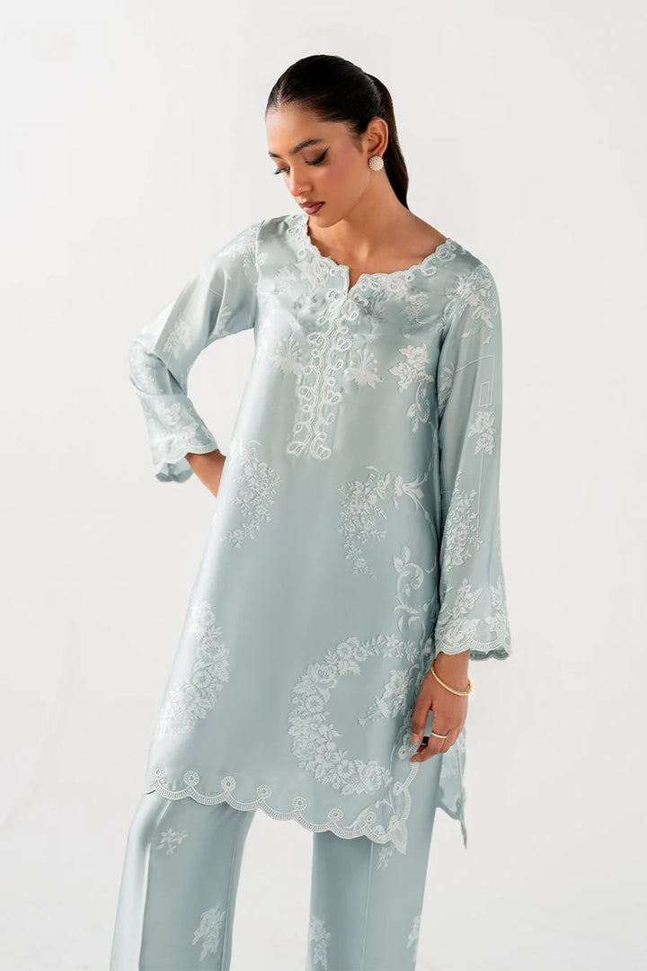 Iznik | Pret | IP-242 Printed Charmeuse - House of Ayeza