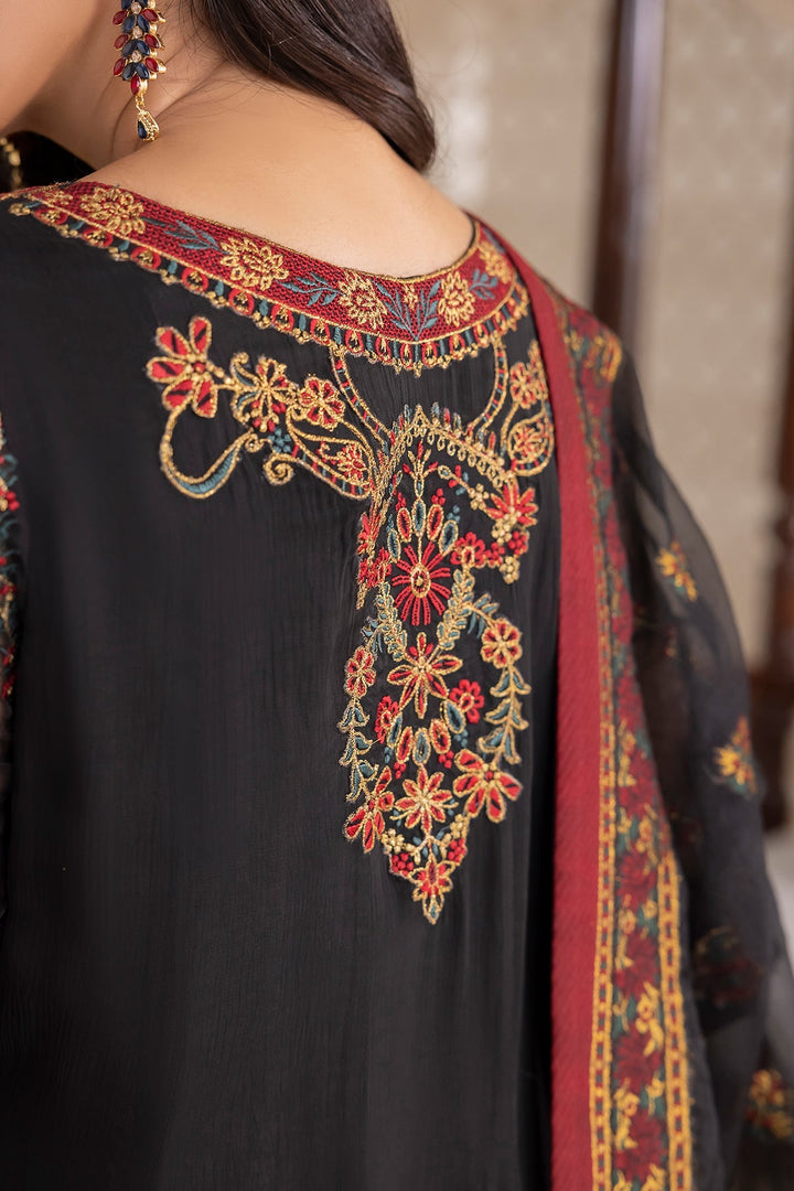 Baroque | Formals | EMBROIDERED CHIFFON UF-417 - House of Ayeza