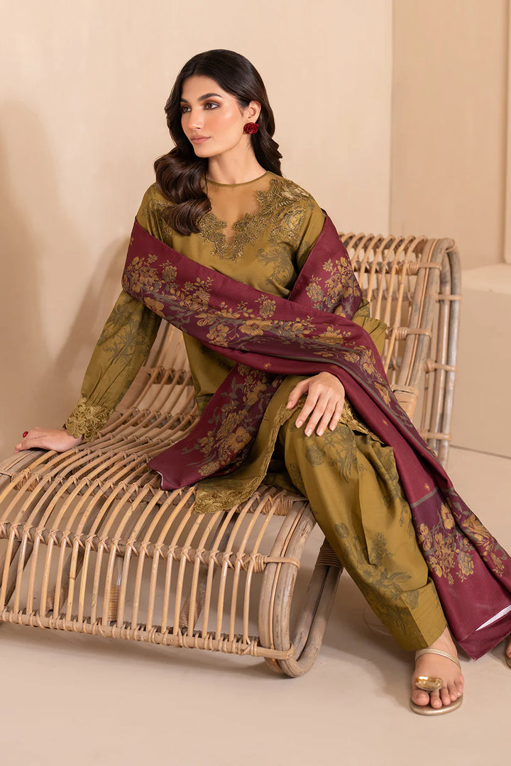 Iznik | Exclusive Winter | UE-344 Printed Viscose - House of Ayeza