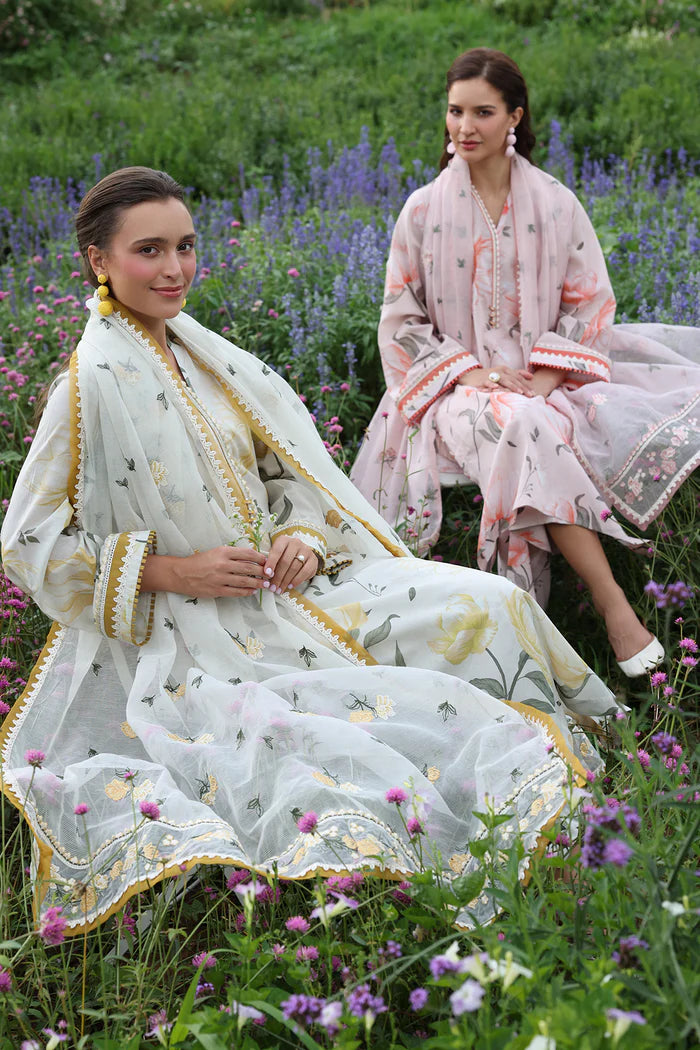 Baroque | Stitched 25 | DIGITAL PRINTED LAWN UF-4236 - House of Ayeza