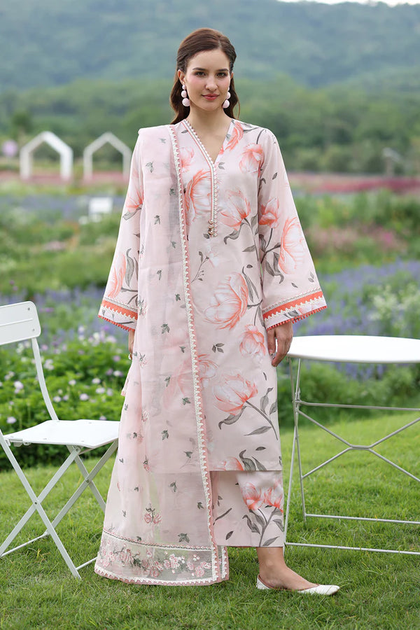 Baroque | Stitched 25 | DIGITAL PRINTED LAWN UF-4236 - House of Ayeza