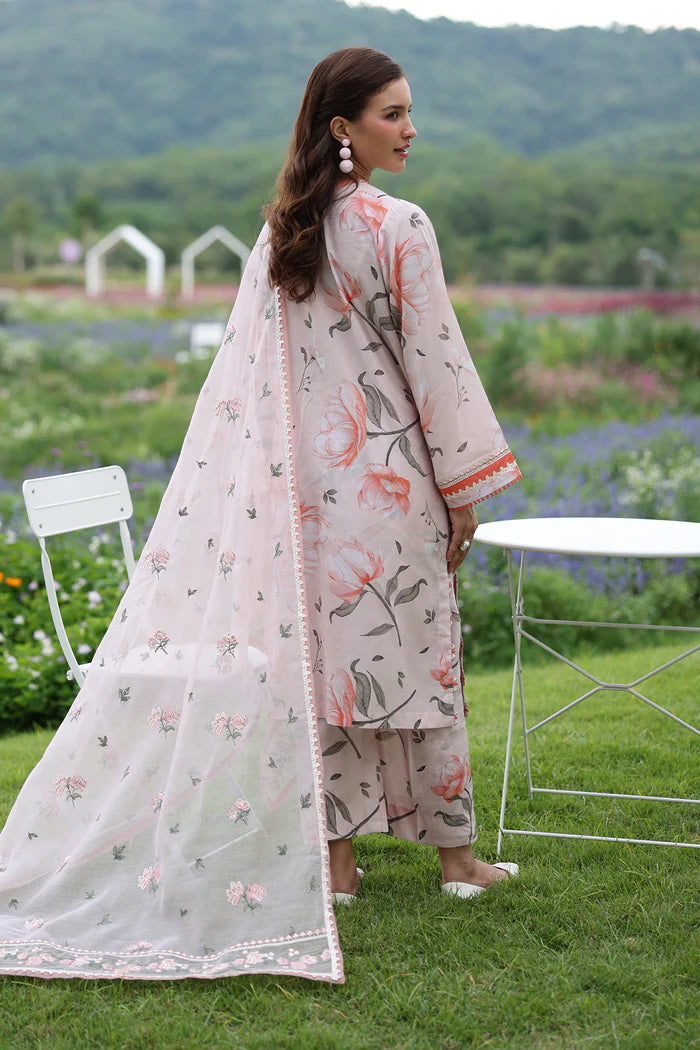 Baroque | Stitched 25 | DIGITAL PRINTED LAWN UF-4236 - House of Ayeza