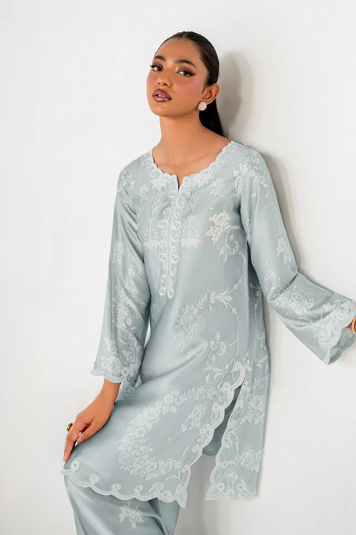 Iznik | Pret | IP-242 Printed Charmeuse - House of Ayeza