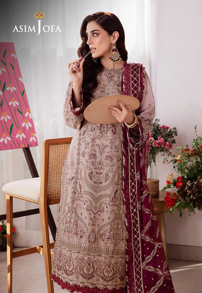 Asim Jofa | Uraan | EMBROIDERED LAWN 3 PCS | AJUR-10 - House of Ayeza