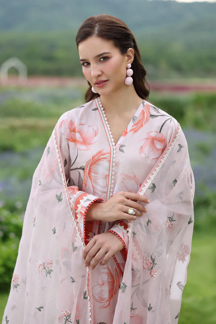 Baroque | Stitched 25 | DIGITAL PRINTED LAWN UF-4236 - House of Ayeza