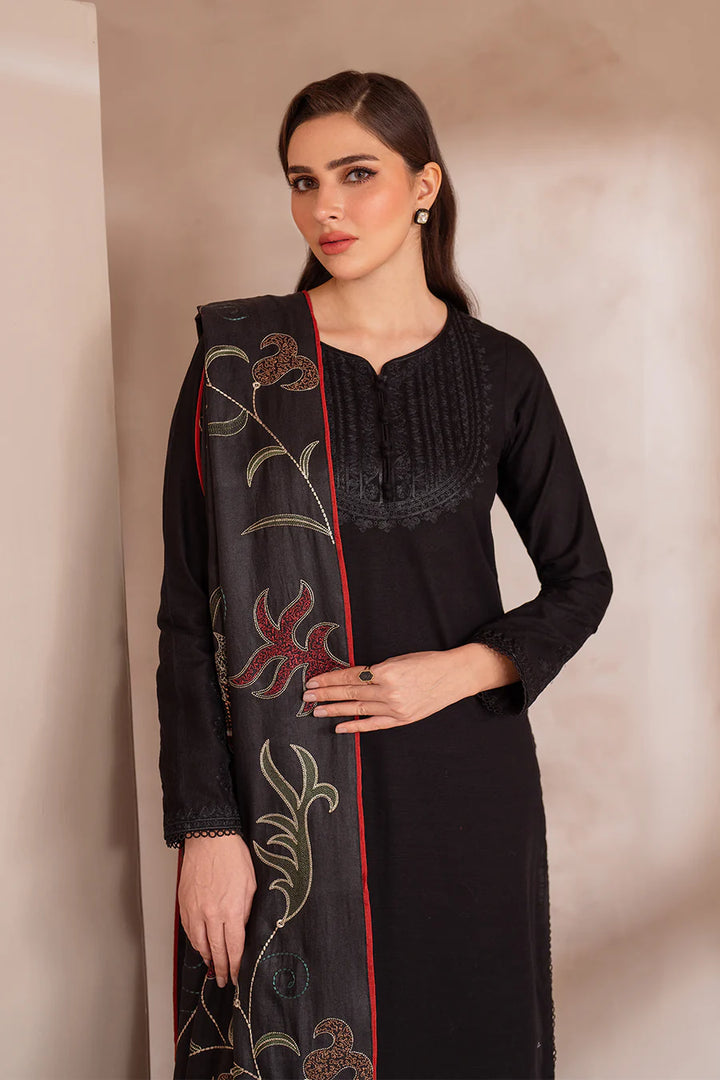 Iznik | Exclusive Winter | UE-364 Embroidered Khaddar - House of Ayeza