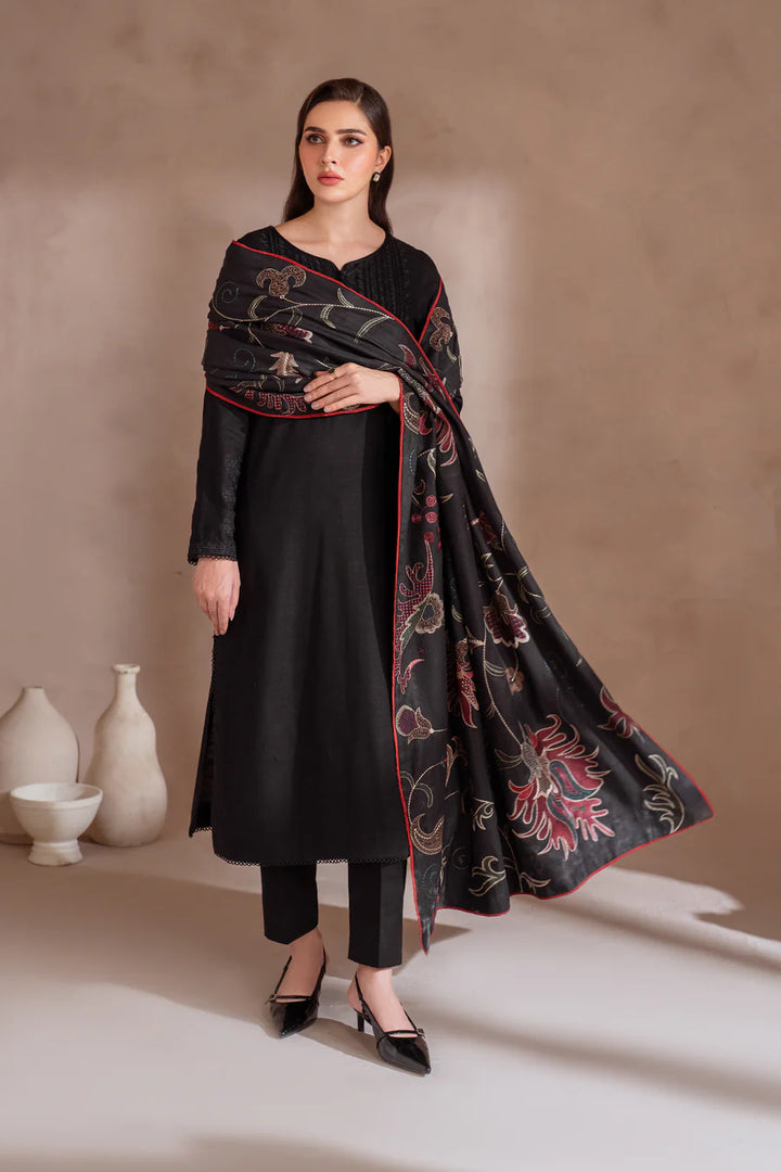 Iznik | Exclusive Winter | UE-364 Embroidered Khaddar - House of Ayeza