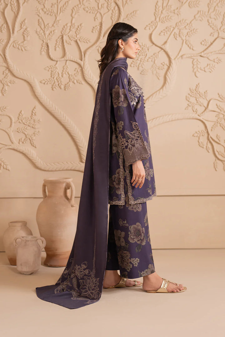 Iznik | Exclusive Winter | UE-338 Printed Viscose - House of Ayeza