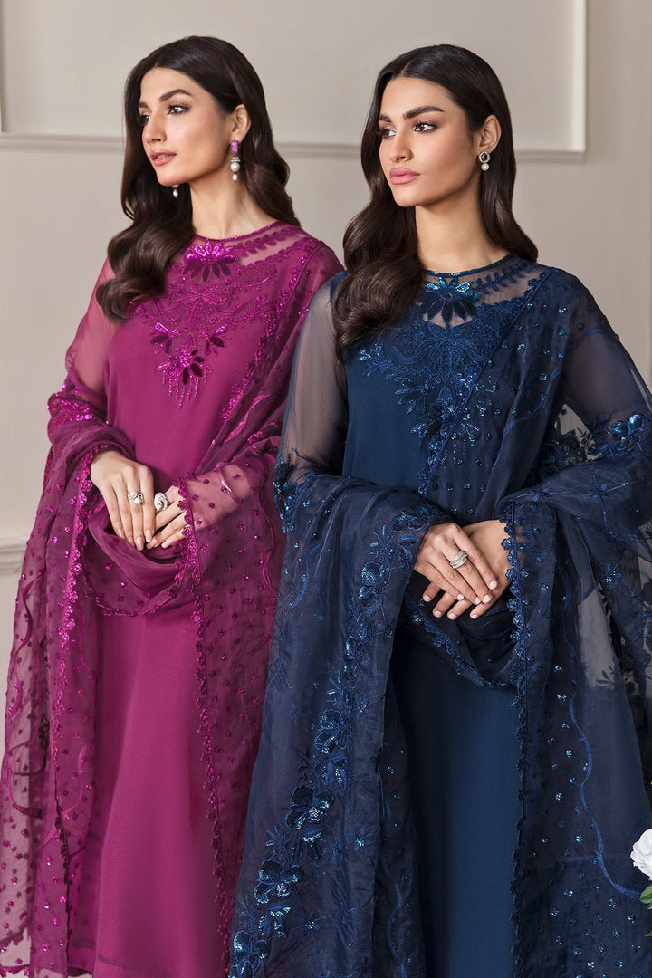 Baroque | Formals | EMBROIDERED CHIFFON UF-292 - House of Ayeza