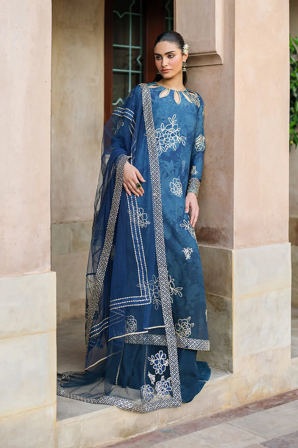 Iznik | Bandhani | UE-331 Embroidered Chiffon