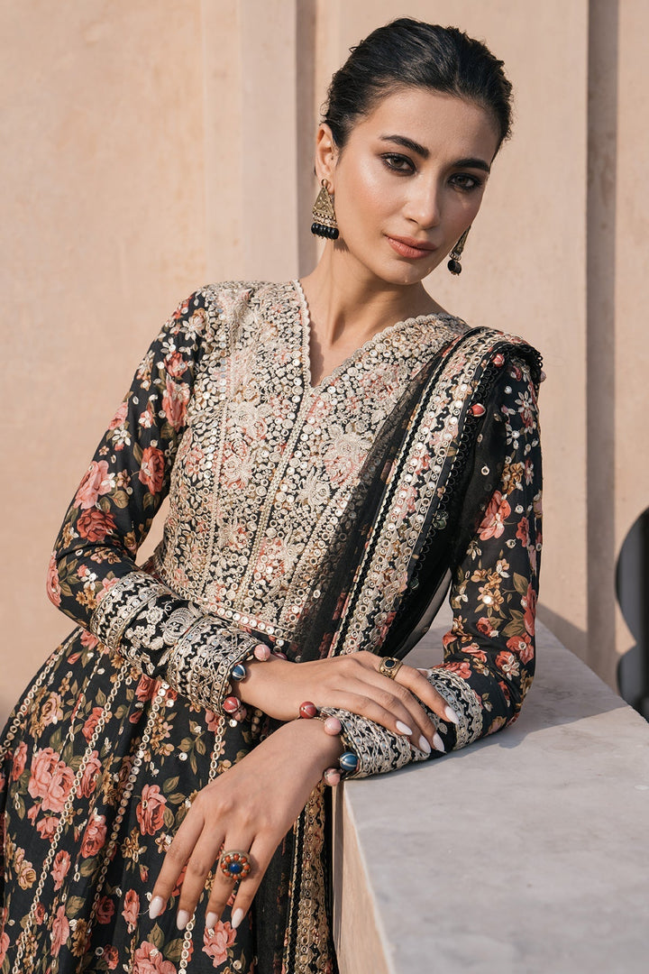 Jazmin | Shahkaar Luxury Lawn SS'24 | SL24-D2 - House of Faiza