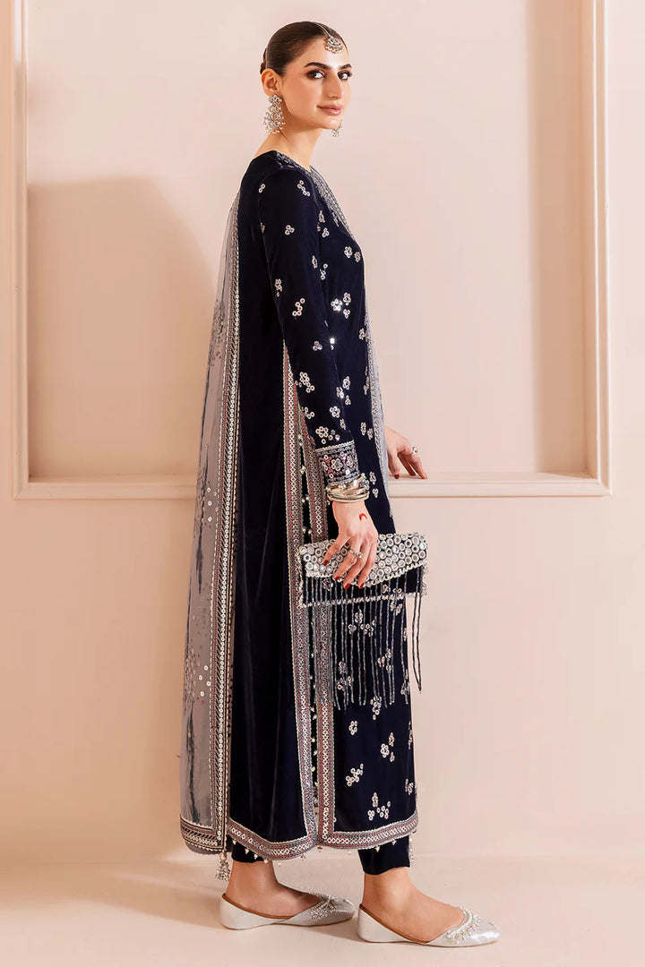 Jazmin | Chandani Velvet Formals '25 | Embroidered Velvet Formal CVF D-03 - House of Ayeza