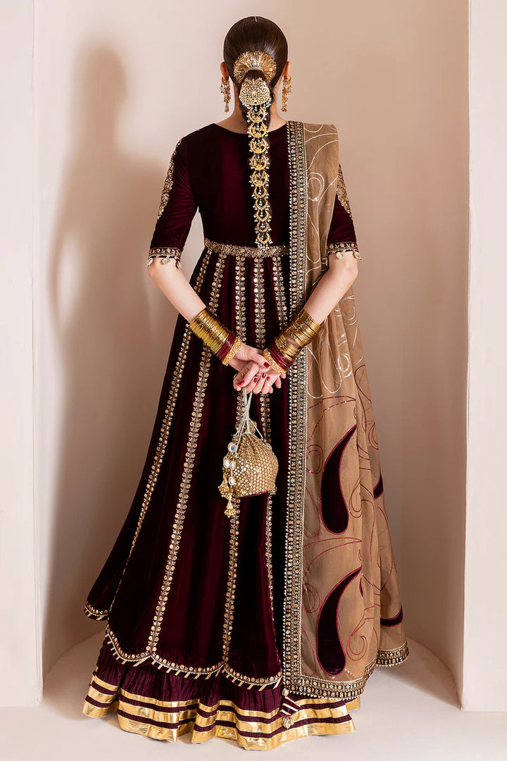 Jazmin | Chandani Velvet Formals '25 | Embroidered Velvet Formal CVF D-12 - House of Ayeza