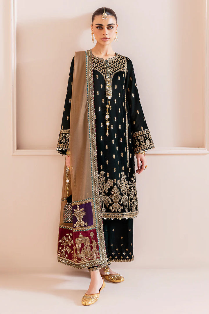 Jazmin | Chandani Velvet Formals '25 | Embroidered Velvet Formal CVF D-01 - House of Ayeza